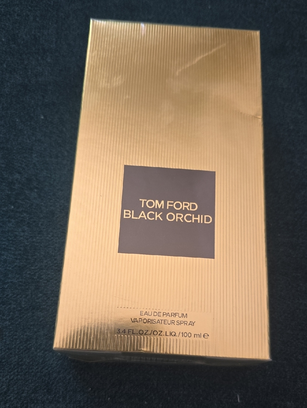 Tom Ford Black Orchid — Gold and Black Luxe Box New And Sealed